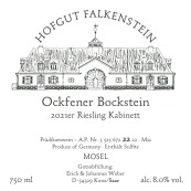 Hofgut Falkenstein Ockfener Bockstein Kabinett Mia 2021