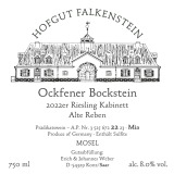 Hofgut Falkenstein Ockfener Bockstein Kabinett Alte Reben Mia 2022