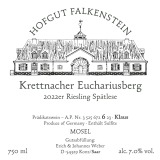 Hofgut Falkenstein Krettnacher Euchariusberg Spätlese Klaus 2022